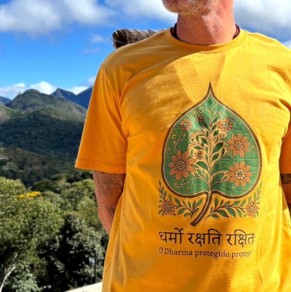 Camiseta Ashvattha Mostarda - Image 2