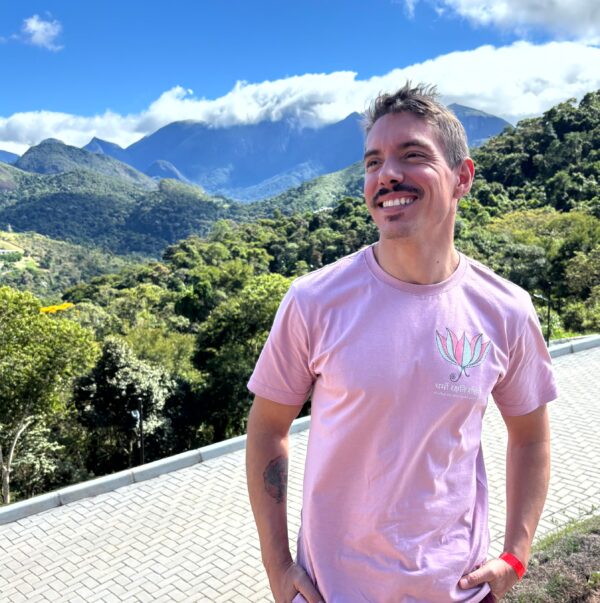 Camiseta Lótus  Rosa Envelhecido - Image 2